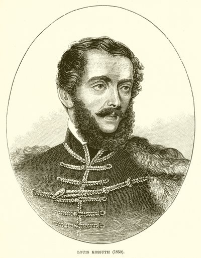 Louis Kossuth (1850) av English School
