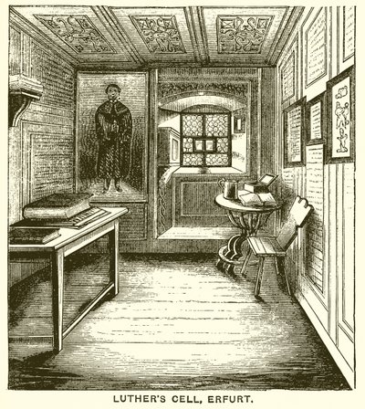 Luthers cell, Erfurt av English School