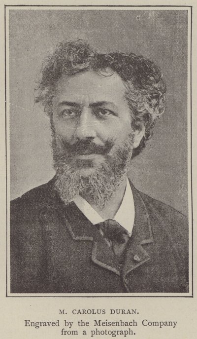 M Carolus Duran (gravyr) av English School