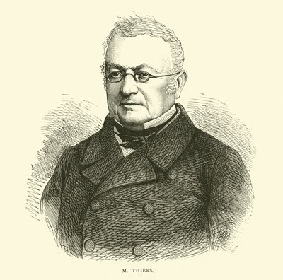 M Thiers, september 1870 av English School