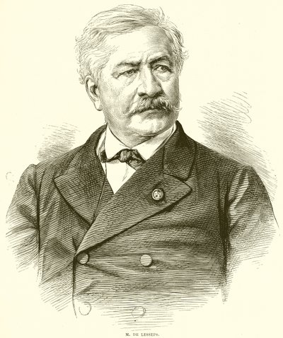 M. de Lesseps av English School