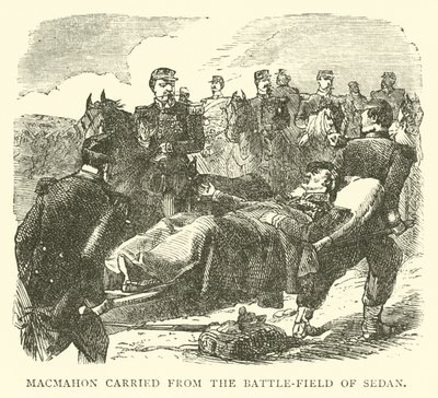 Macmahon bars från slagfältet i Sedan, september 1870 av English School