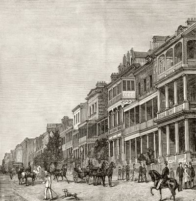 Macquarie Street, Sydney, ca 1880, från 