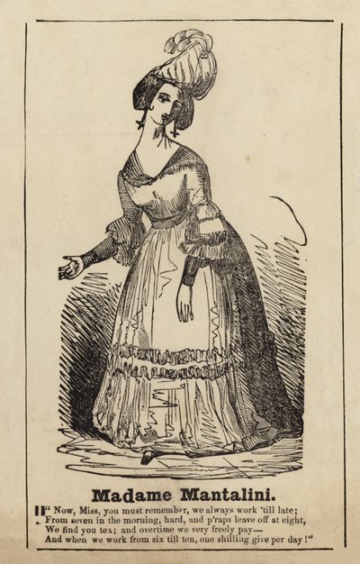 Madame Mantalini från Nicholas Nickleby av English School