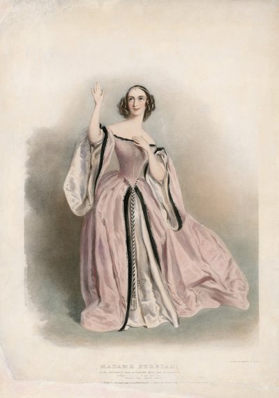 Madame Persiani i Lucia di Lammermoor av English School