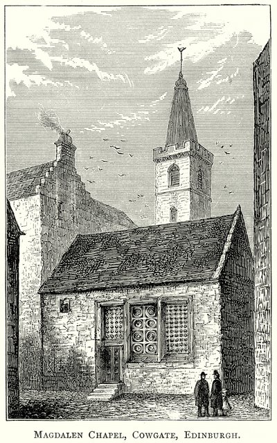 Magdalen Chapel, Cowgate, Edinburgh (gravyr) av English School