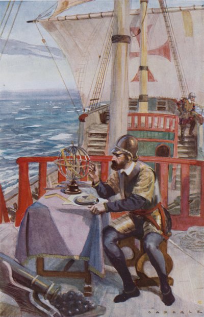 Magellan på väg till berömmelse av English School