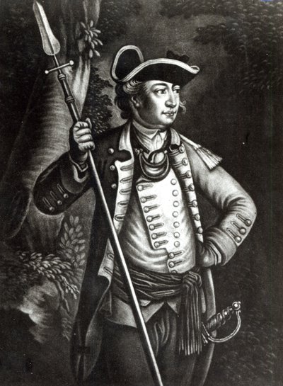Generalmajor John Sullivan (1740-95), 1776 av English School