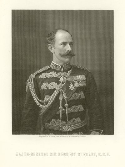 Generalmajor Sir Herbert Stewart av English School