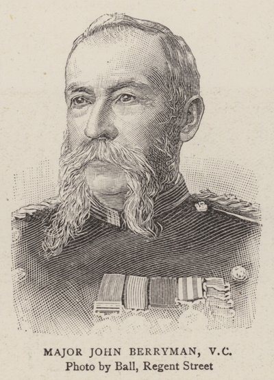 Major John Barryman, VC (gravyr) av English School