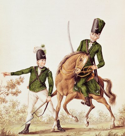 Man och Huzzar från Queen