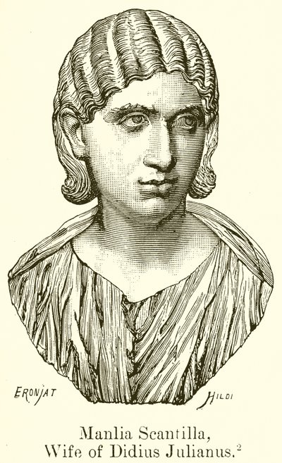Manlia Scantilla, hustru till Didius Julianus av English School
