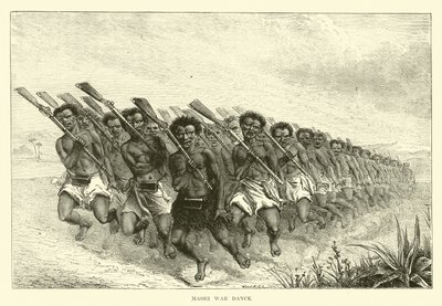 Maori krigsdans av English School