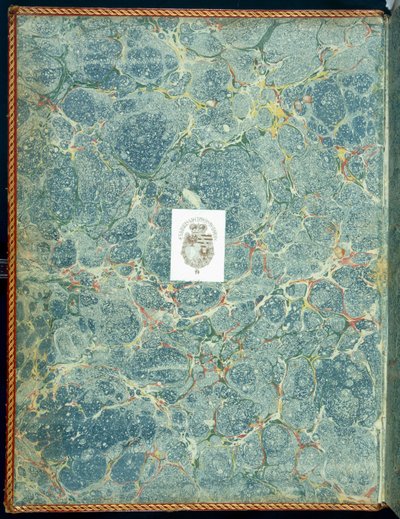 Marmorslutpapper, 1950-tal. av English School