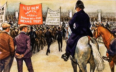 Marscher under depressionen av English School