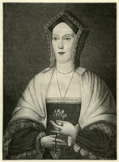 Margaret Pole, grevinna av Salisbury, illustration till "A Short History of The English People (Vol II)" av John Richard Green av English School