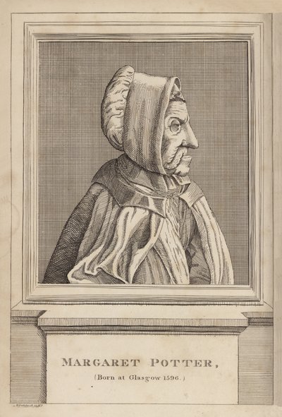 Margaret Potter, född i Glasgow 1596 av English School