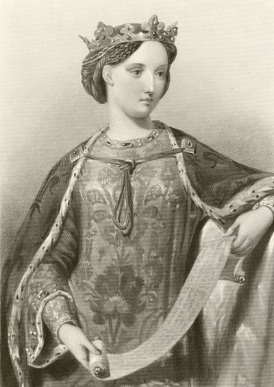 Marguerite av Frankrike, drottning av kung Edward I av English School