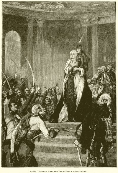 Maria Theresa och det ungerska parlamentet av English School