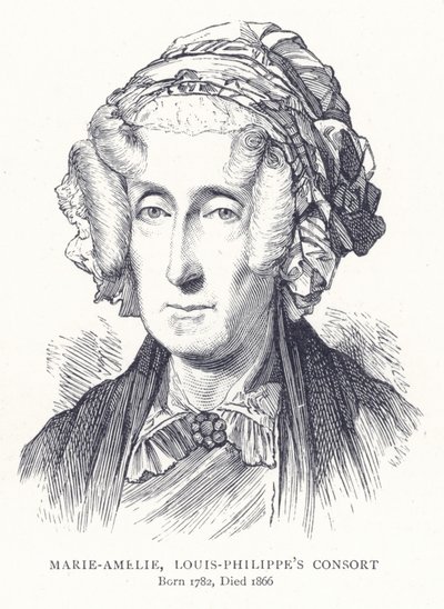 Marie-Amelie, Louis-Philippes Consort av English School
