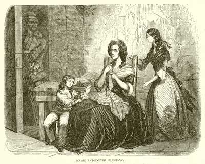 Marie Antoinette i fängelset av English School