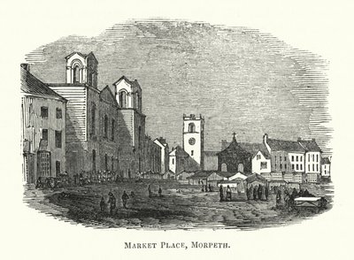 Market Place, Morpeth (gravyr) av English School