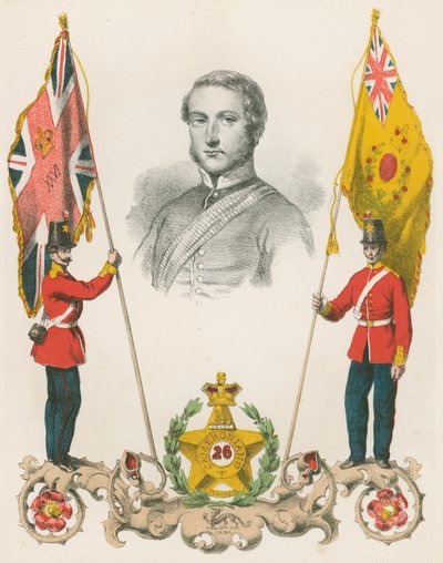Markis av Dalhousie, senare överste vid 26th Cameronians av English School
