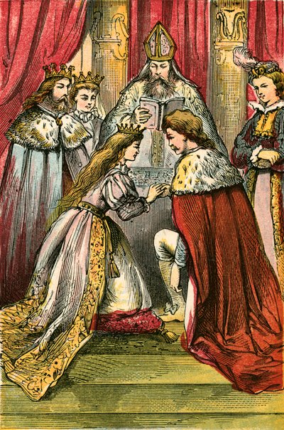 Marquisens och prinsessans äktenskap av English School