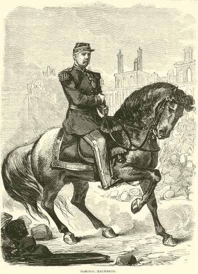 Marskalk Macmahon, mars 1871 av English School