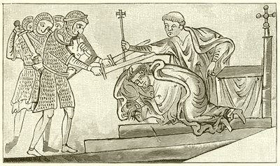 S. Thomas av Canterburys martyrskap av English School