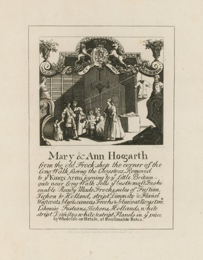 Mary och Ann Hogarth av English School