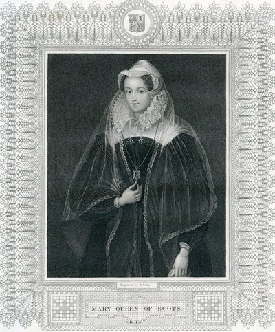 Mary Queen of Scots, 1800-talet av English School
