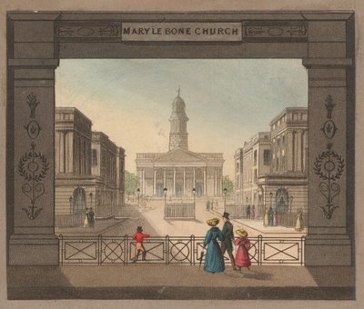 Marylebone kyrka av English School