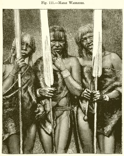 Masai Warriors av English School