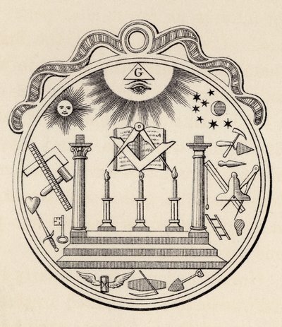 Masonic seal, mai le 