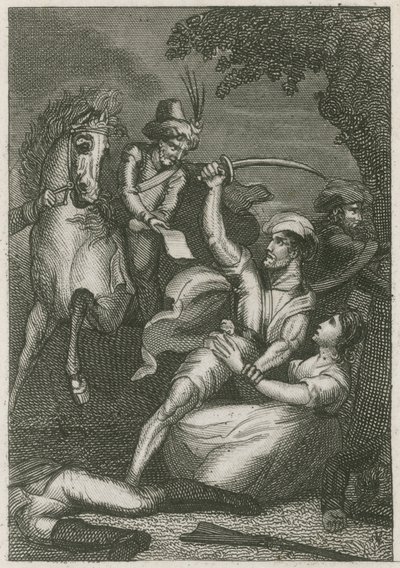 Massaker av den brittiska garnisonen i Kandy, Ceylon, 1803 av English School