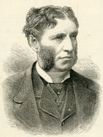 Matthew Arnold (1822-88) från The Illustrated London News 21 april 1888 av English School