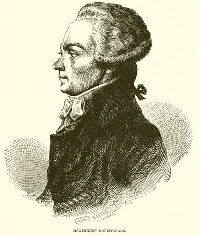 Maximilien Robespierre av English School