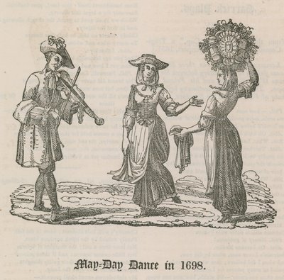 första maj dans 1698 av English School