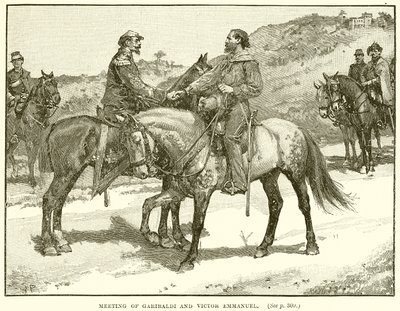 Möte mellan Garibaldi och Victor Emmanuel av English School