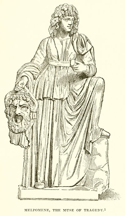 Melpomene, tragedins musa av English School