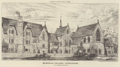 Memorial College, Cuddesdon (gravyr) av English School