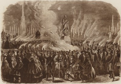 Mendelssohnfestivalen, Fackeltåget, 1860 av English School