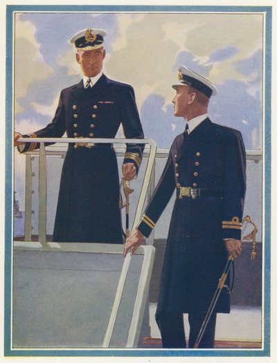 Herrenbekleidung: Marine-Outfits von English School