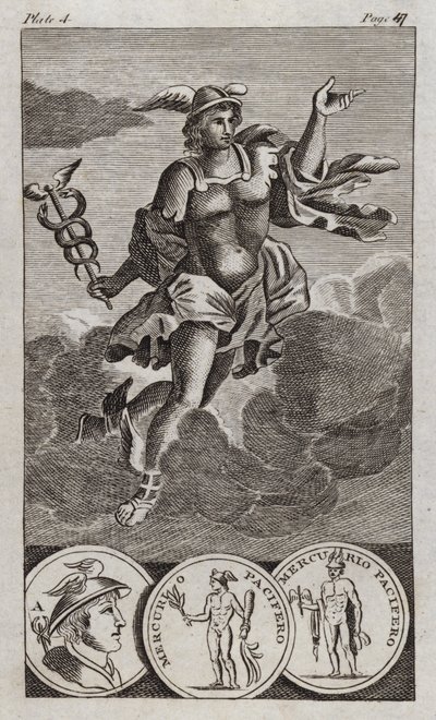 Merkurius (gravyr) av English School