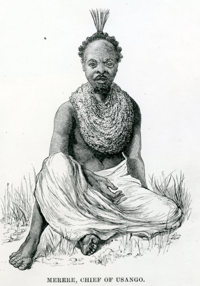 Merere, chef för Usango från "Resor i Afrika" av English School