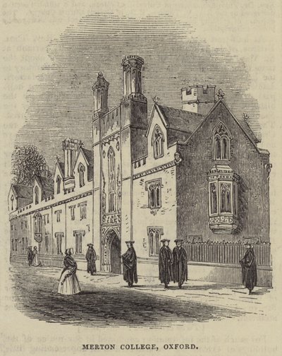 Merton College, Oxford (gravyr) av English School