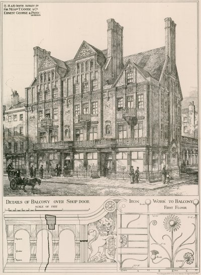 Mrs T Goode & Co., 17, 18 & 19 South Audley Street, London av English School
