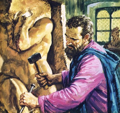 Michelangelo i galuega faaipoipo av English School