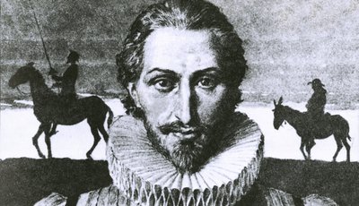 Miguel Cervantes platshållarbild av English School